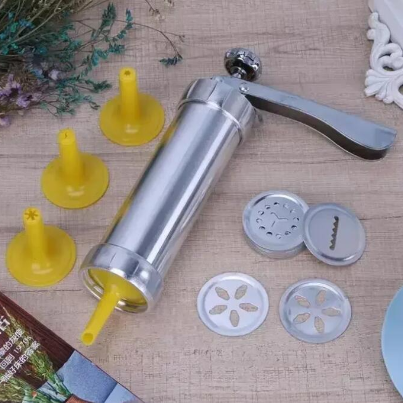 Churros Maker Gun - Christmas Spritz Cookie Press Gun and