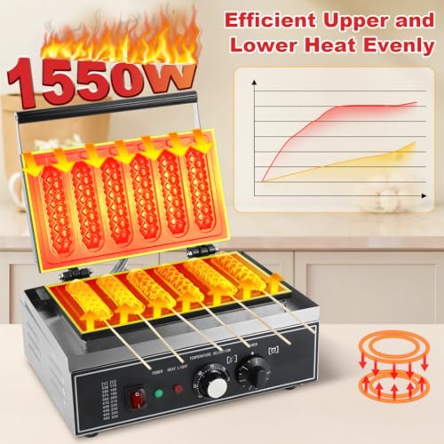 Commercial Corn Dog Maker 1550 - Corn Dog Stick review and price