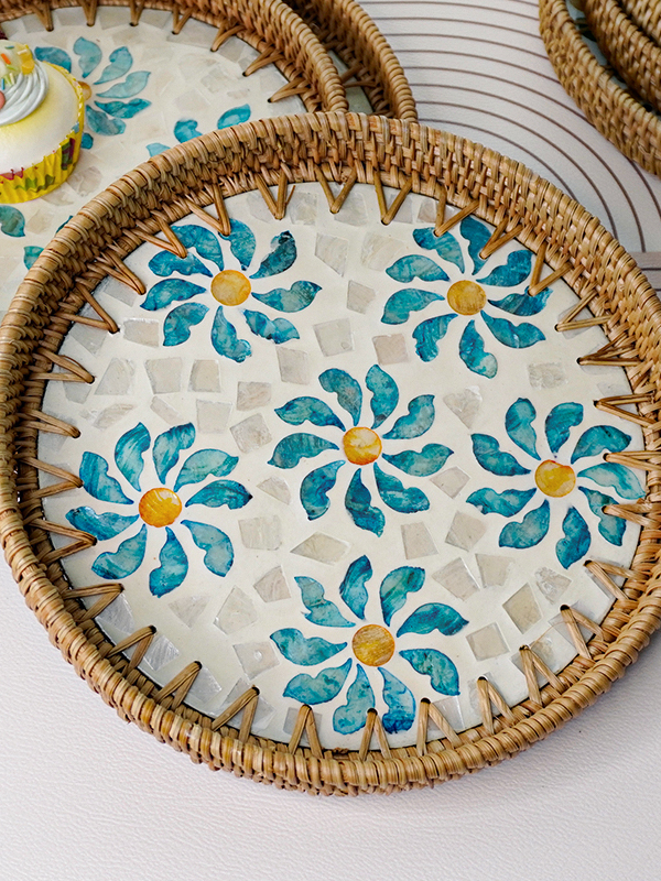 Handwoven ell Fruit Tray Break - Dim Sum Basket review and price