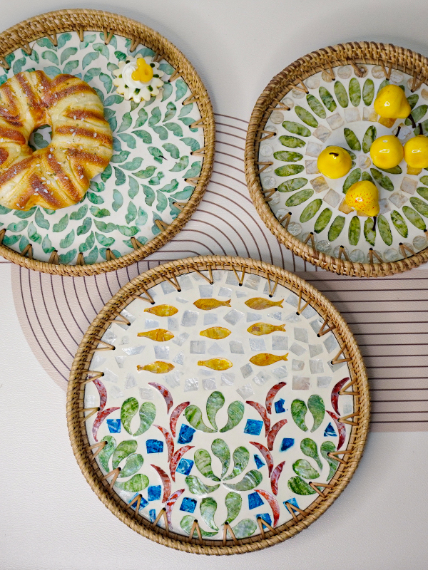 Handwoven ell Fruit Tray Break - Dim Sum Basket review and price