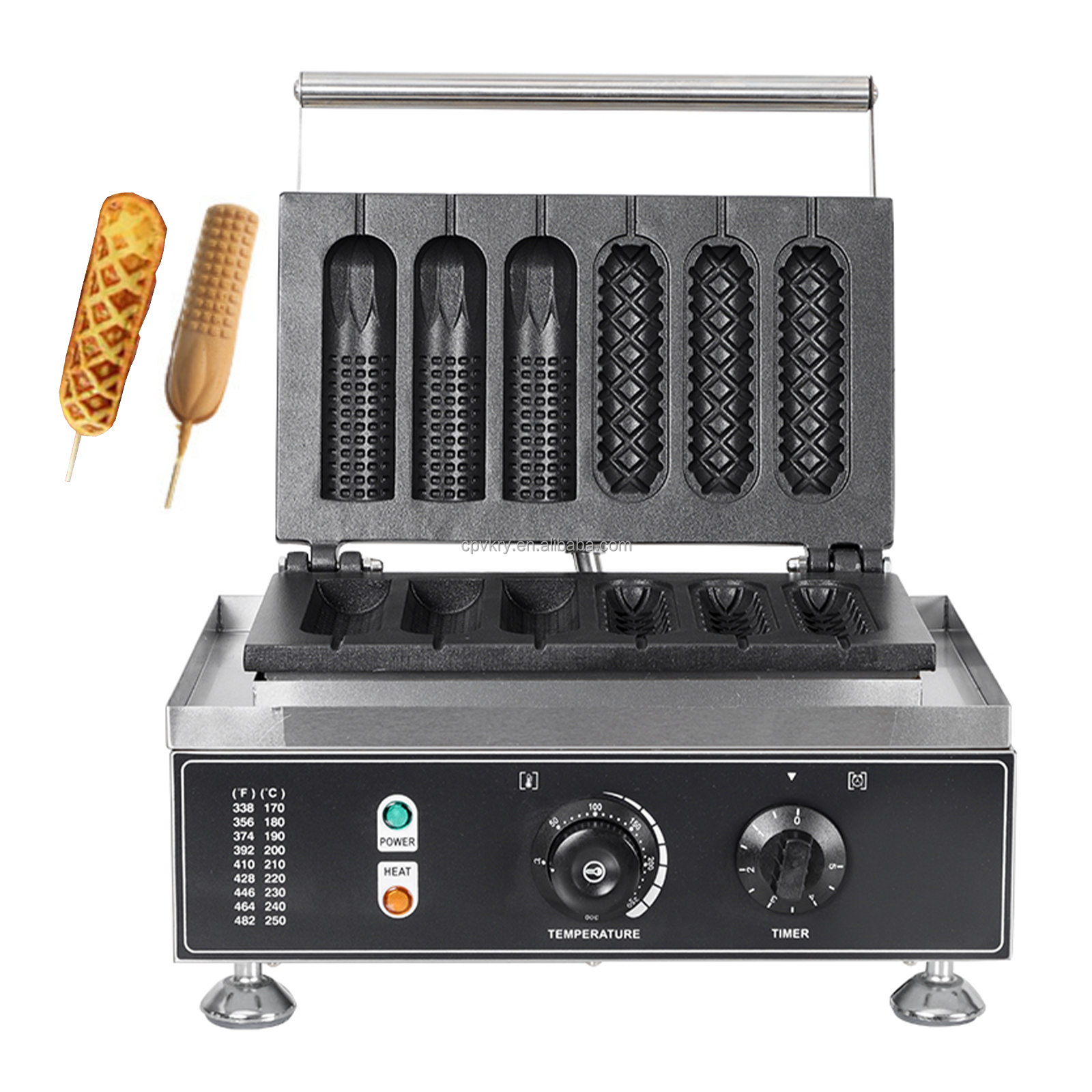 Electric 110/220V Hot Dog Waff - Corn Dog Stick review and price