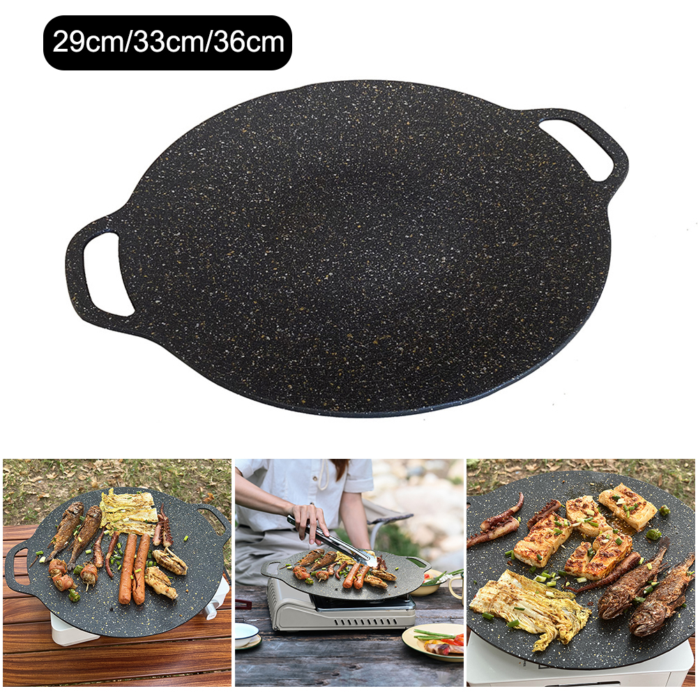 Grilling Pan Non-stick Oil Fry - Danish Pancake Pan review and price
