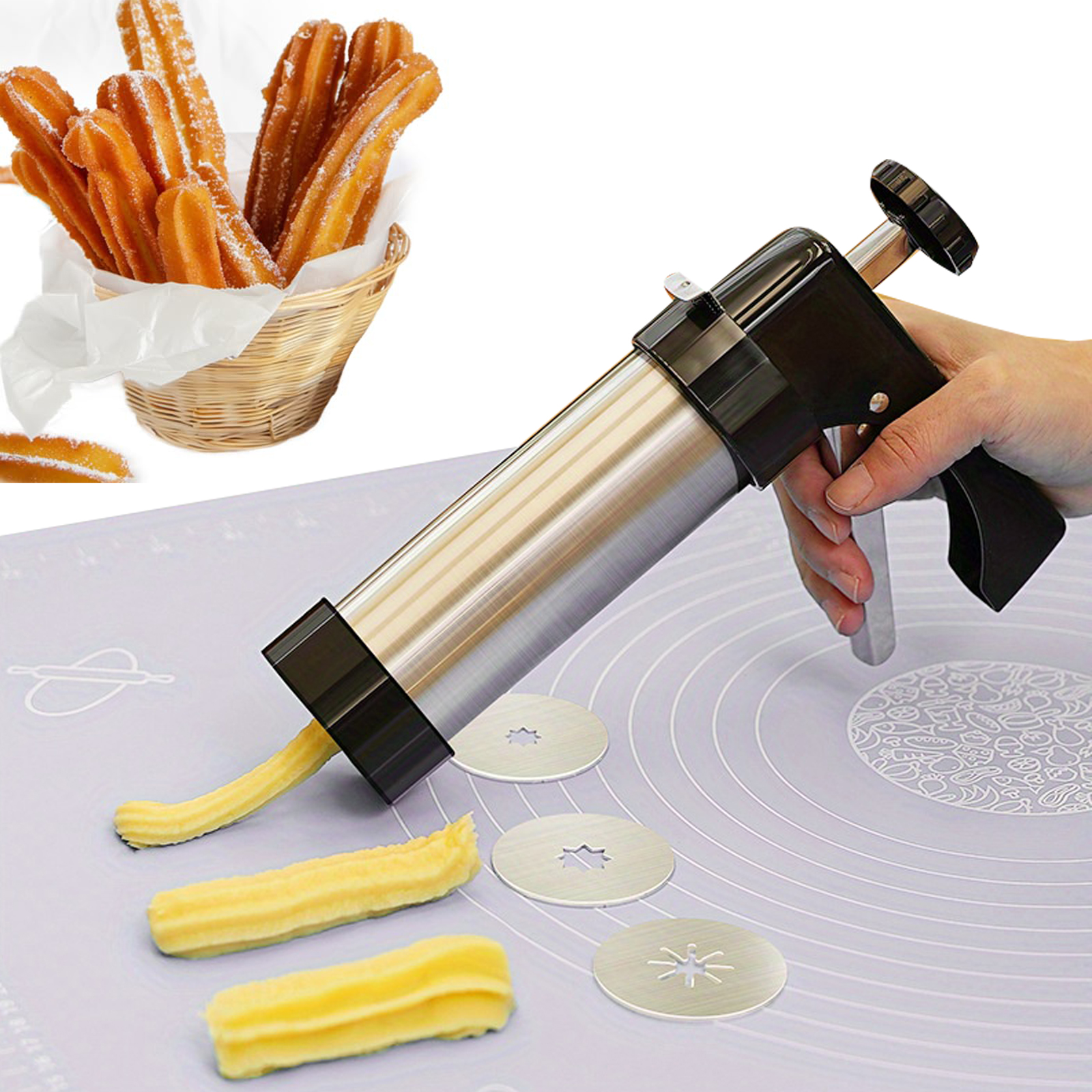 Traditional Churro Maker Machi - Churros Maker Gun review and price