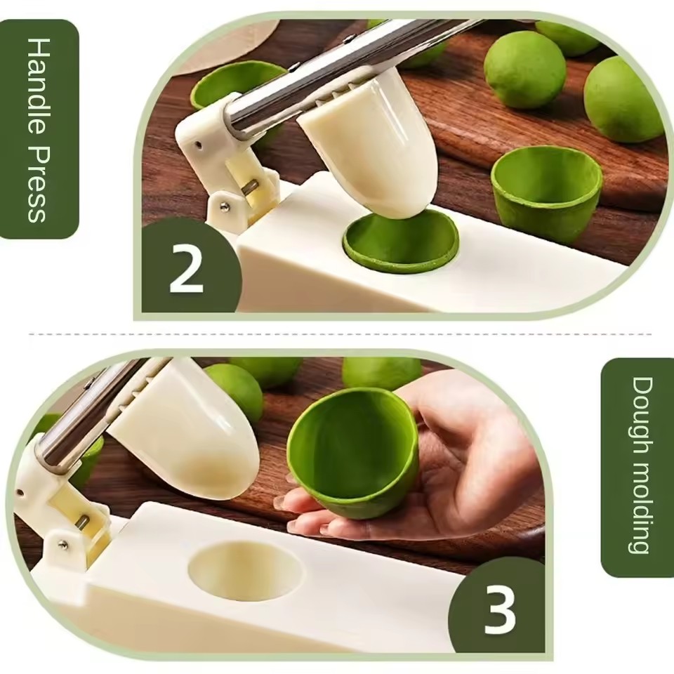 Hand Press Sweet Green Rice Ba - Dumpling Press Set review and price