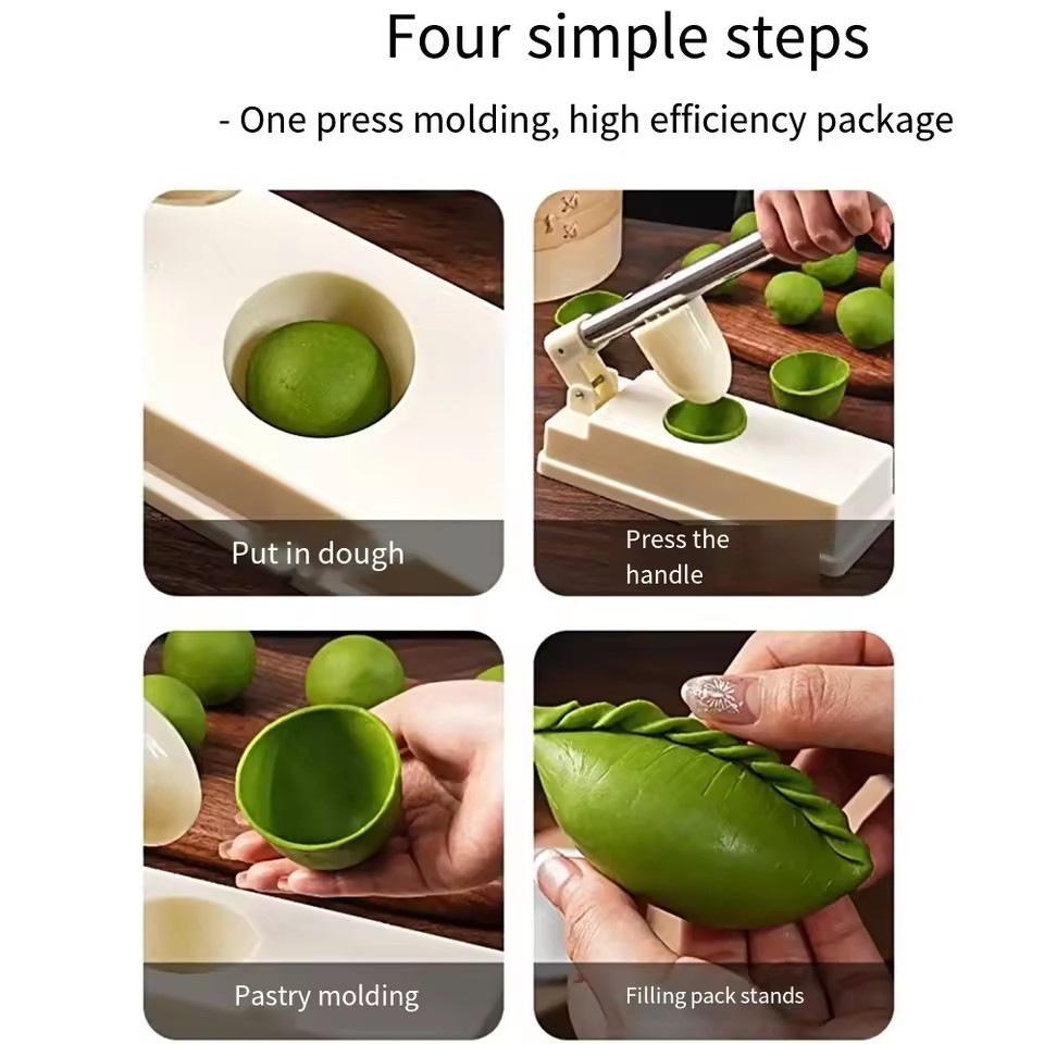 Hand Press Sweet Green Rice Ba - Dumpling Press Set review and price