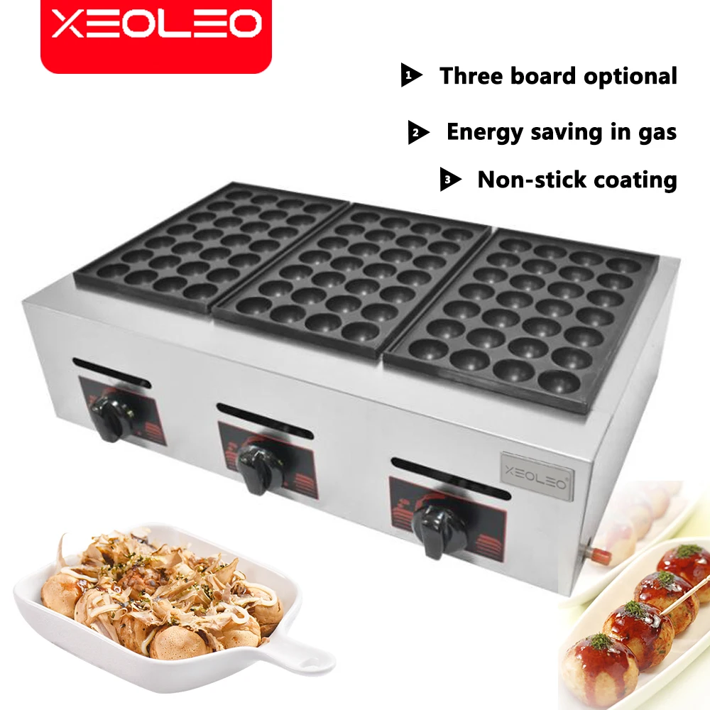 XEOLEO Commercial Desktop 3-pl - Takoyaki Grill Plate review and price