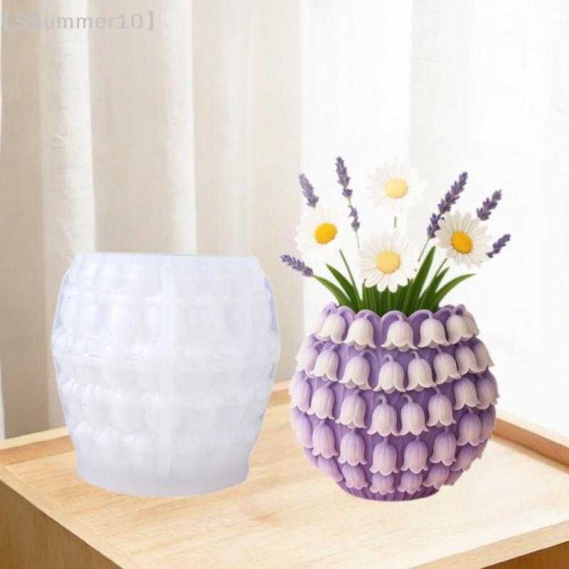 【SSummer10】3D Lily Valley Flow - Potsticker Mold review and price