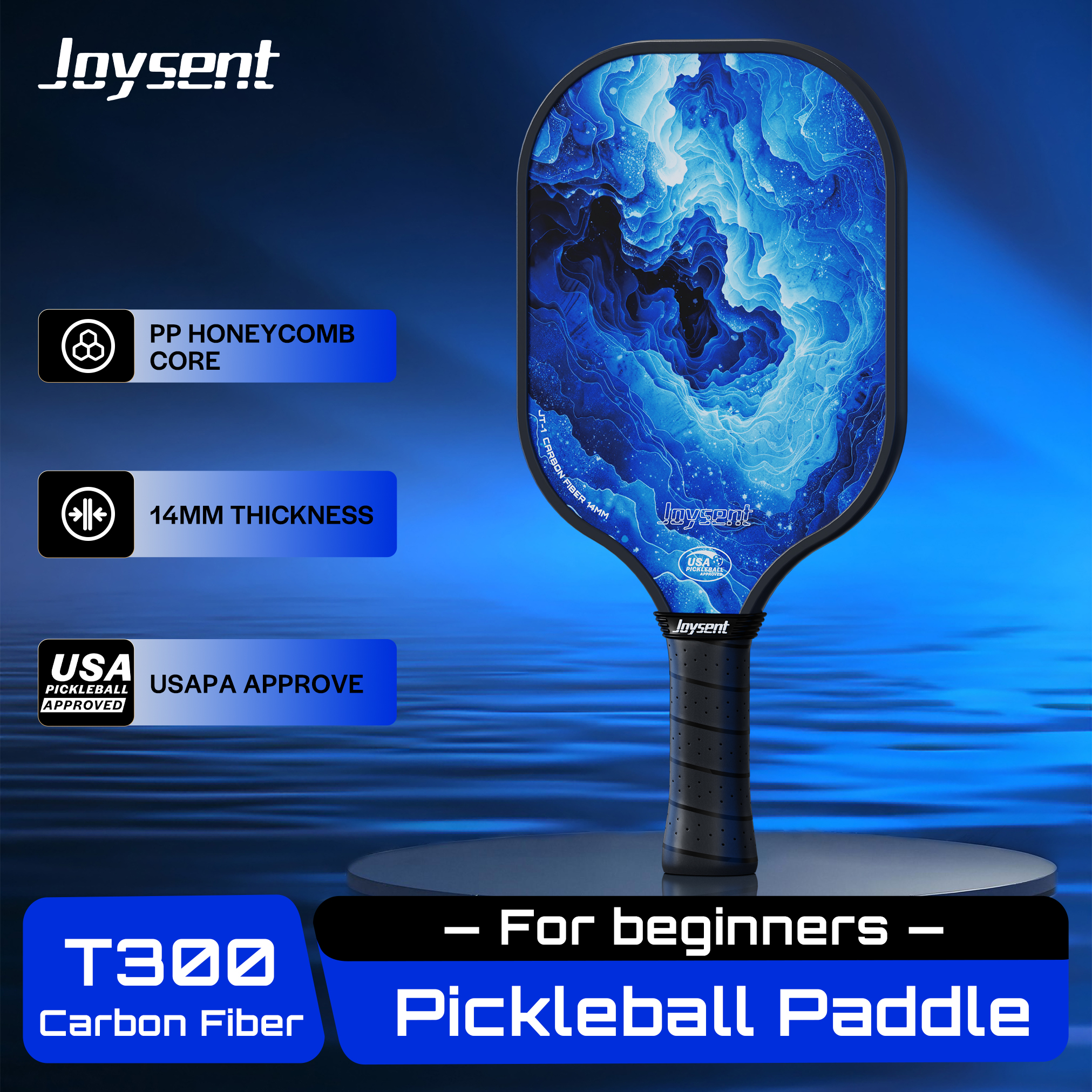 Joysent USAPA Approve Pickleba - Crepe Pan Carbon review and price