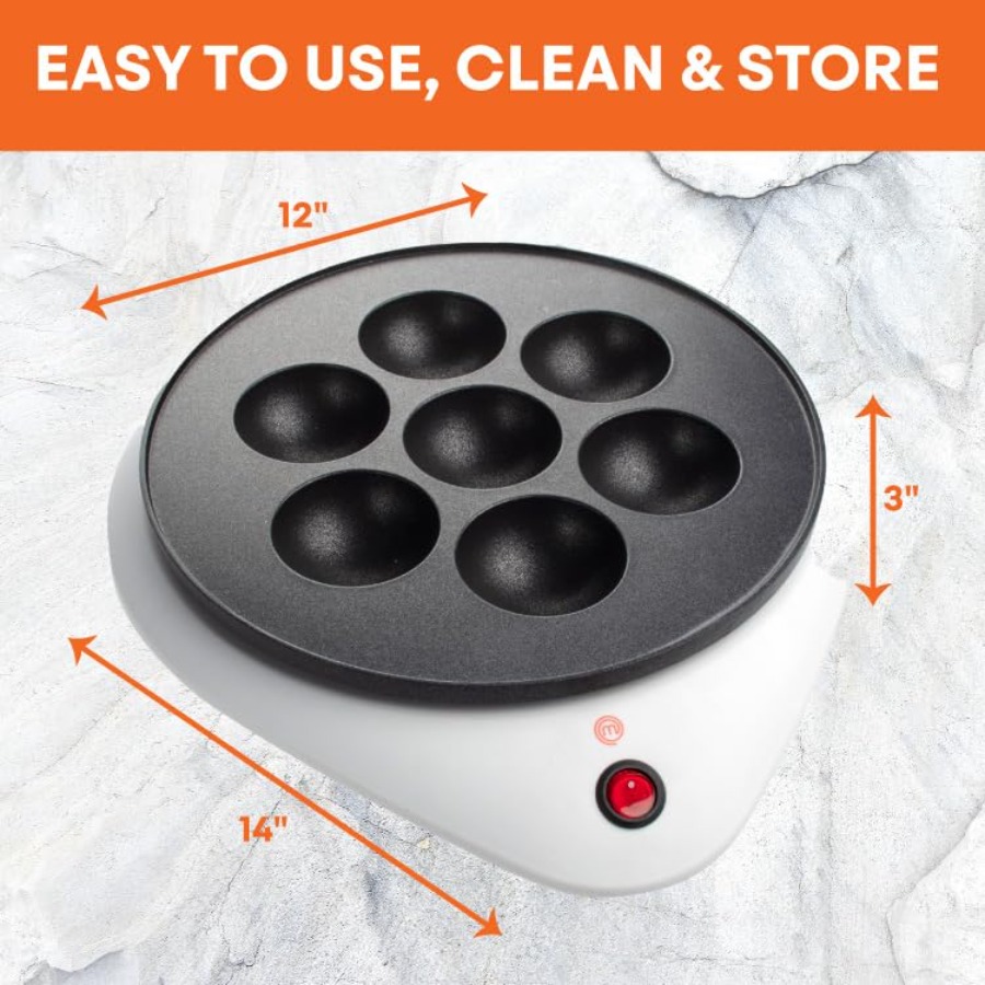 MasterChef Electric Ebelskiver - Takoyaki Grill Plate review and price