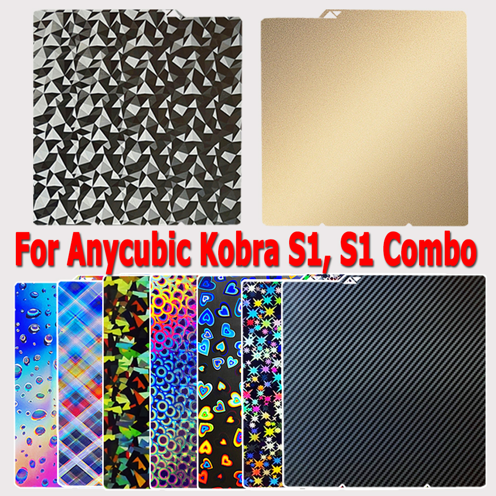 Build Plate for Anycubic Kobra - Crepe Pan Carbon review and price