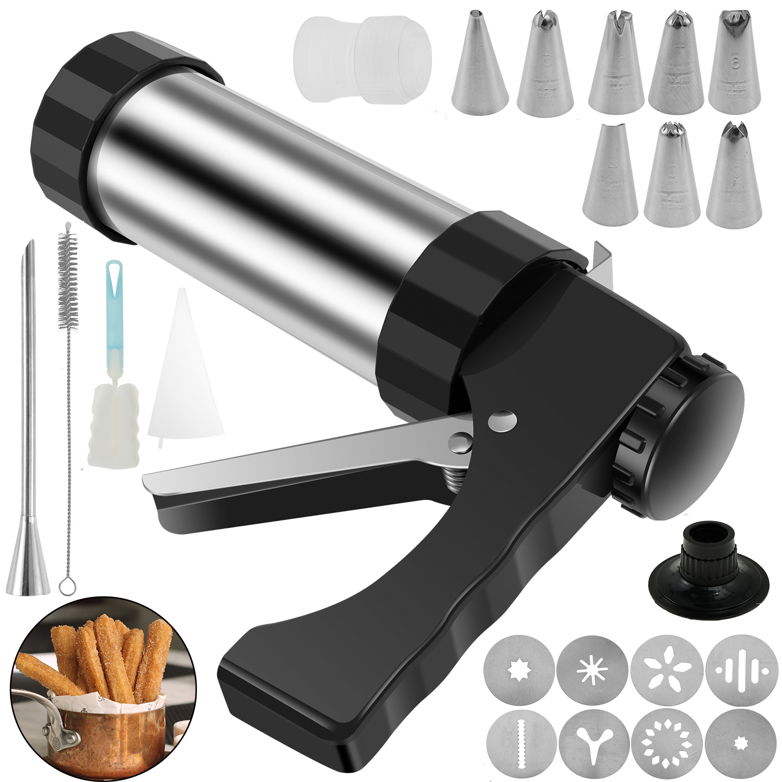 Diy Churro Maker Machine And C - Churros Maker Gun review and price