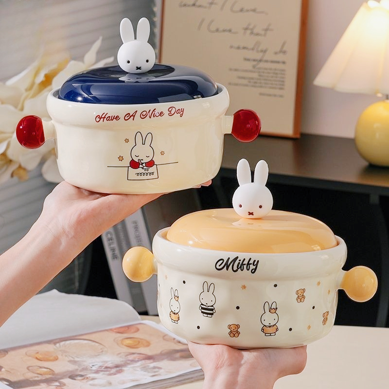 Miffy Cute Cartoon Ceramic Noo - Dim Sum Basket review and price