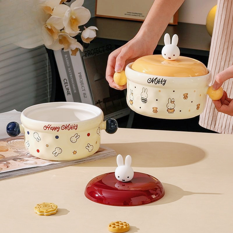 Miffy Cute Cartoon Ceramic Noo - Dim Sum Basket review and price