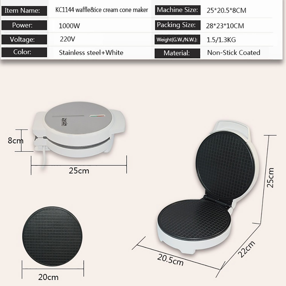 Waffle Cone Make Premium Egg R - Waffle Cone Maker review and price