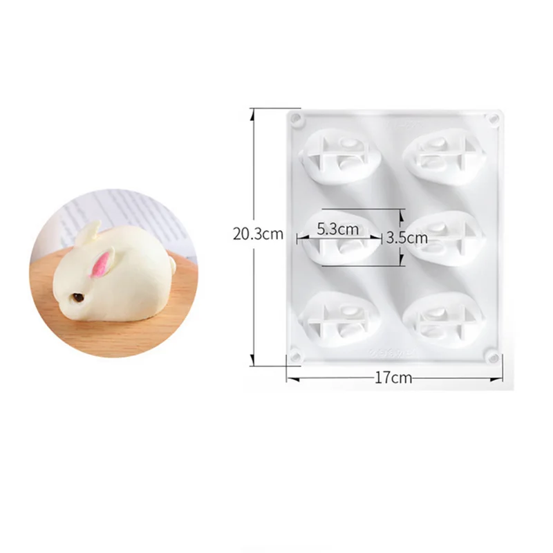 Silicone 3D Bunny Rabbit Cake  - Bunny Cake Mold review and price