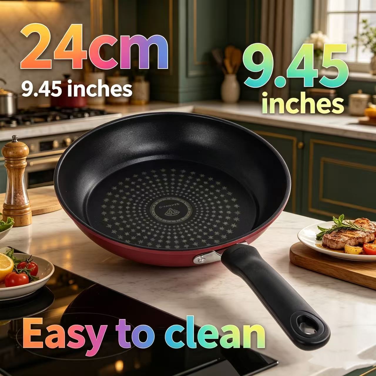 Premium Granite Non Stick Fryi - Cast Iron Corn review and price