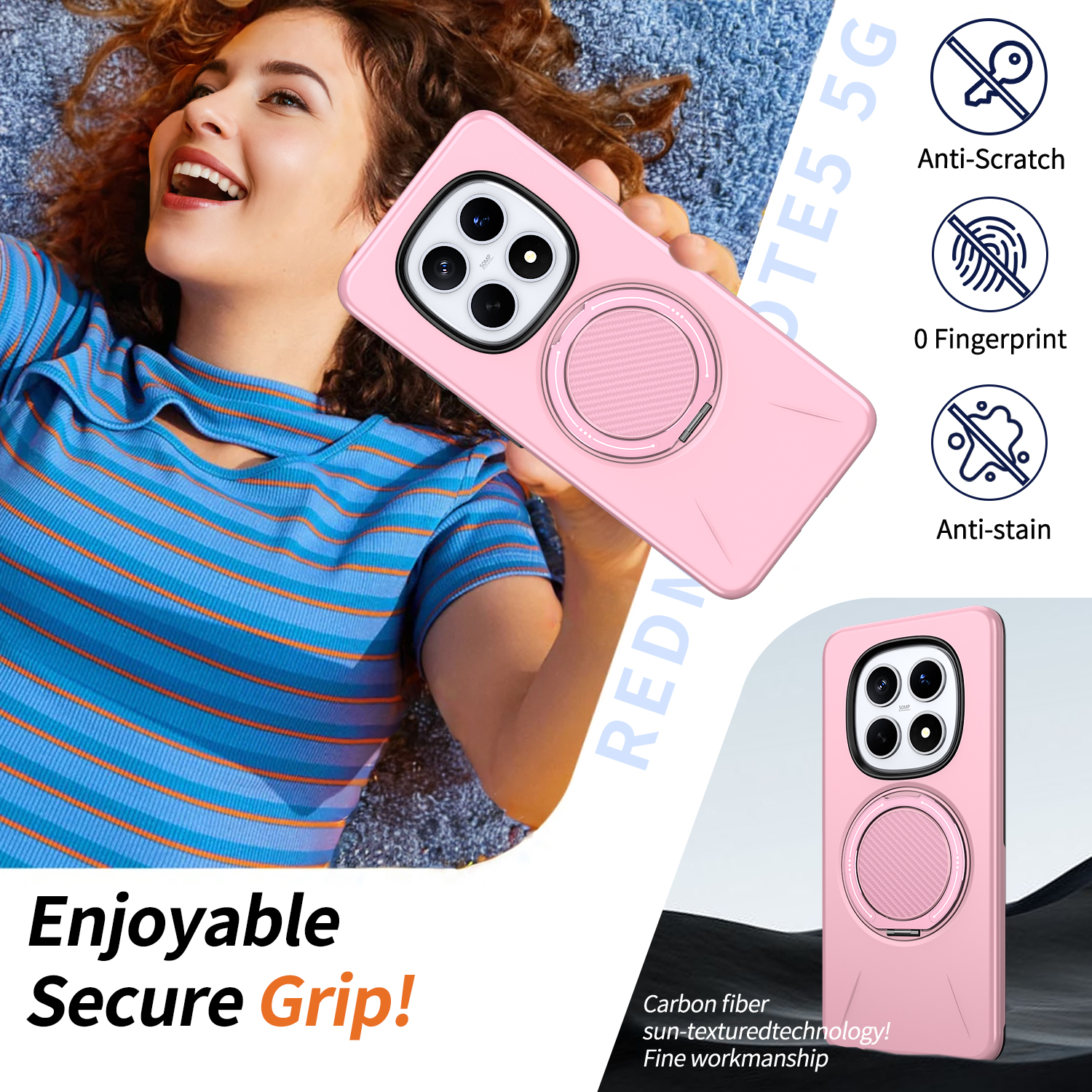 For Xiaomi Redmi Note 15 Pro P - Taco Stand Holder review and price
