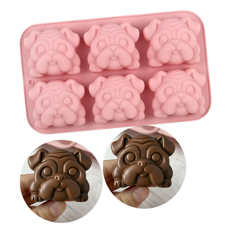 Bulldog Chocolate Silicone Mol - Bunny Cake Mold review and price