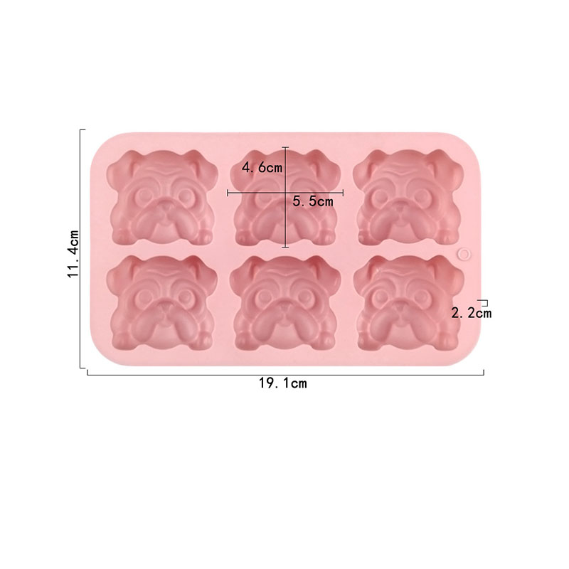 Bulldog Chocolate Silicone Mol - Bunny Cake Mold review and price