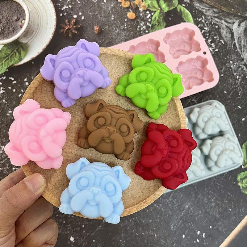 Bulldog Chocolate Silicone Mol - Bunny Cake Mold review and price