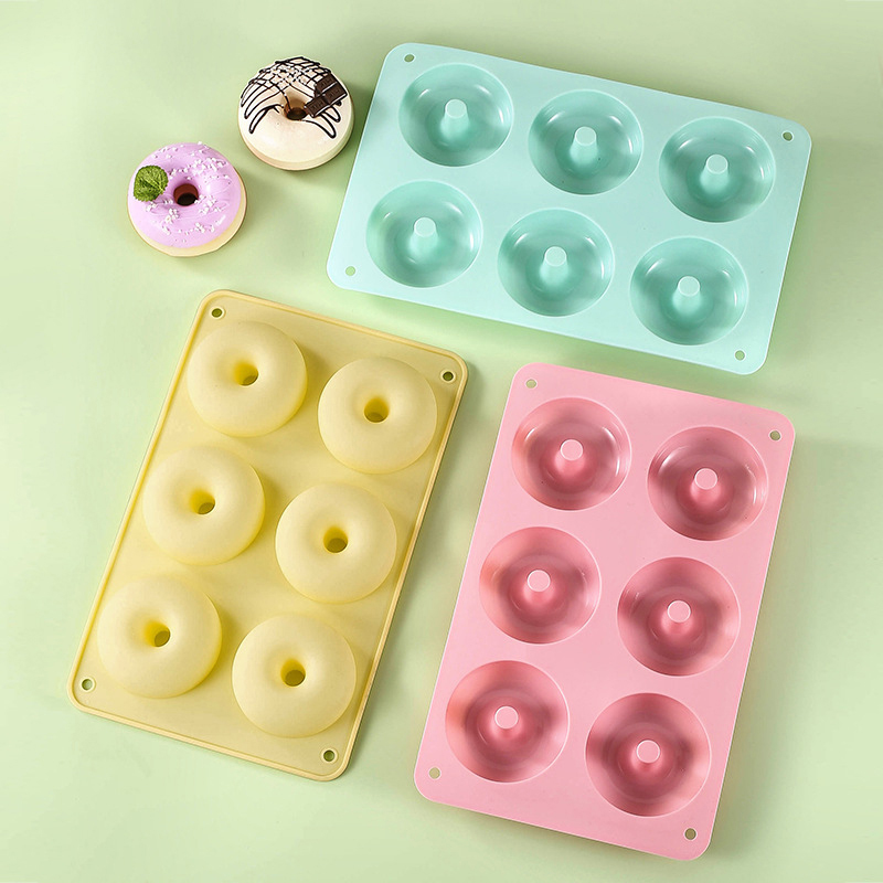 6 Donut Cake Silicone Molds Ki - Donut Mold Silicone review and price