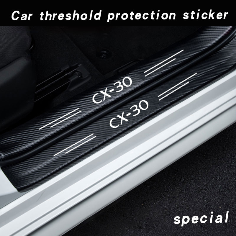 Car Door Sill Guard Plate Thre - Crepe Pan Carbon review and price