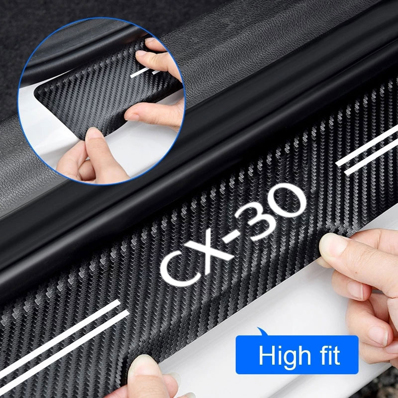 Car Door Sill Guard Plate Thre - Crepe Pan Carbon review and price