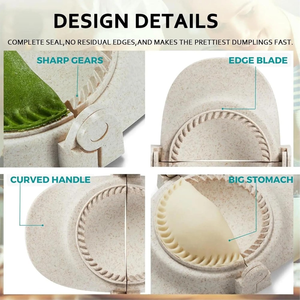 Dumpling Maker Set with Dough  - Dumpling Press Set review and price