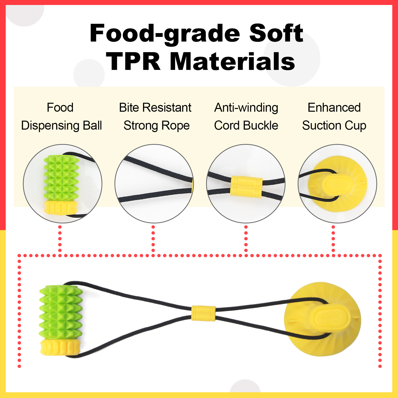 Simulated Corn Cob TPR Dog Toy - Corn Dog Stick review and price