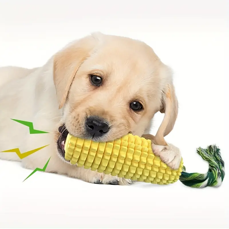 Dog Chew Toys for Aggressive C - Corn Dog Stick review and price