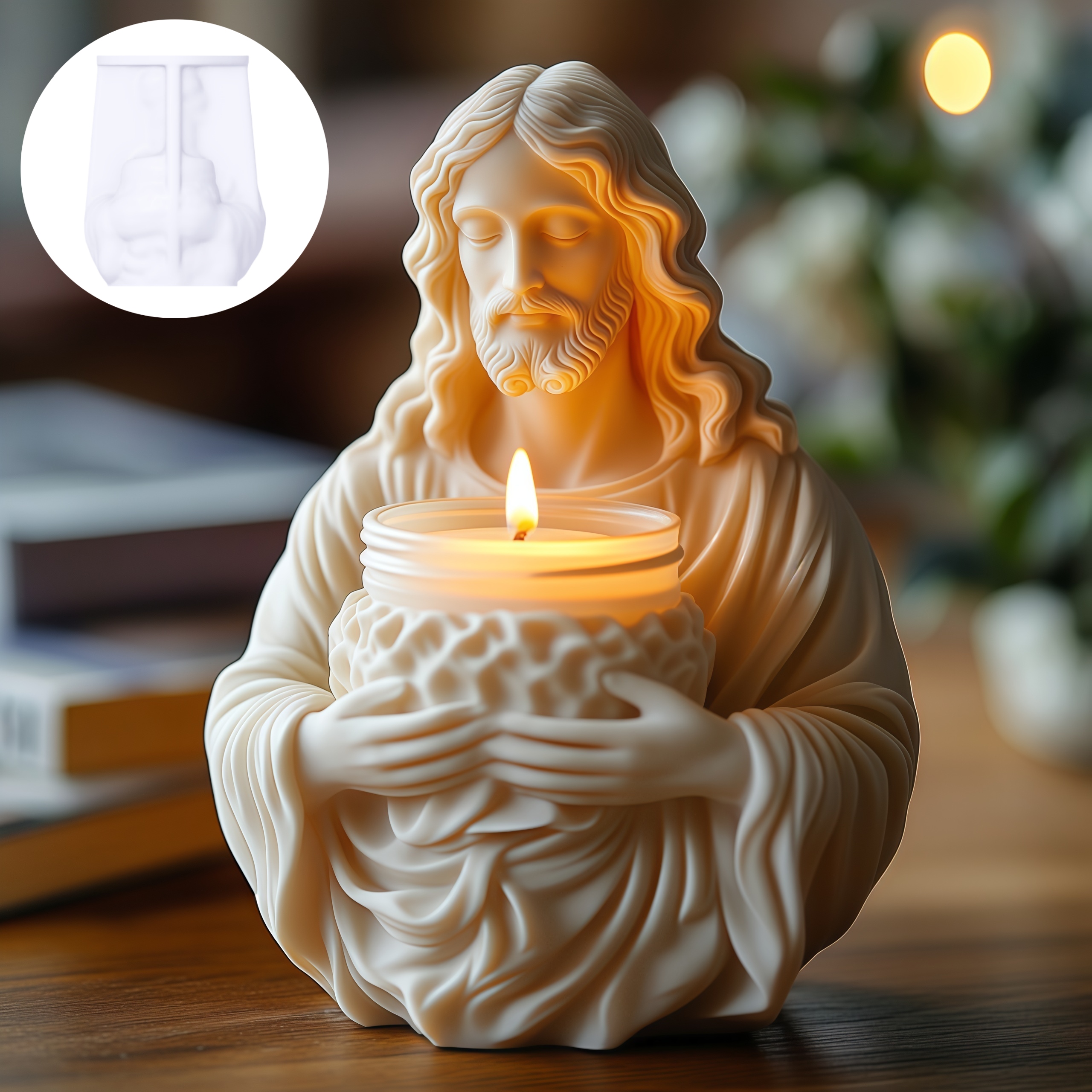New Jesus Flower pot succulent - Potsticker Mold review and price
