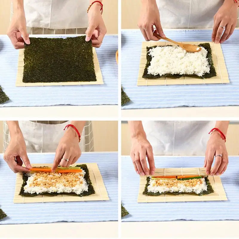 DIY Bamboo Sushi Maker Rolling - Spring Roll Wrapper review and price