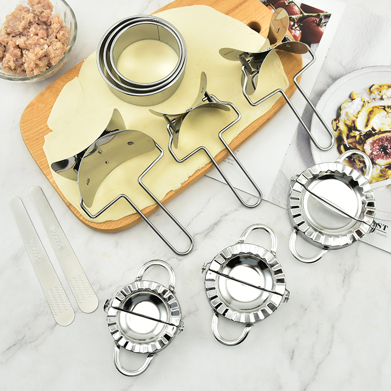 Stainless Steel Dumpling Maker - Dumpling Press Set review and price