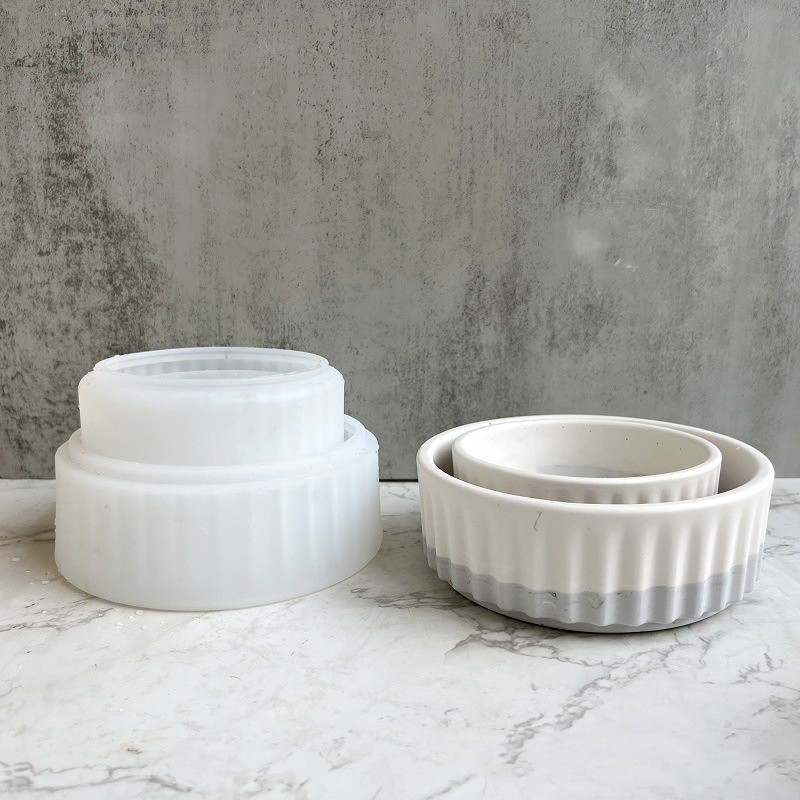 Stripe Flowerpot Silicone Mold - Potsticker Mold review and price