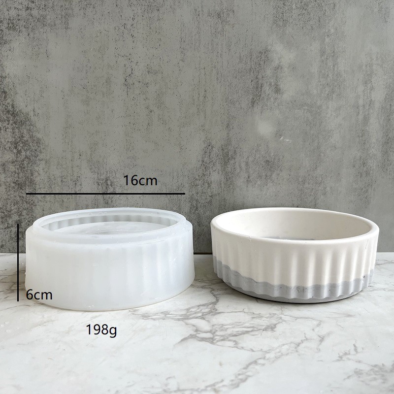 Stripe Flowerpot Silicone Mold - Potsticker Mold review and price