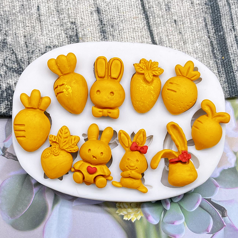Easter Bunny Rabbit Radish Sil - Bunny Cake Mold review and price