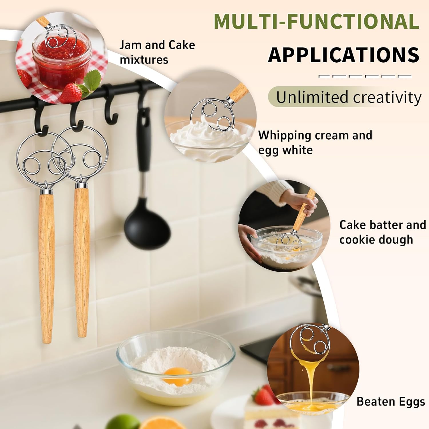Danish Dough Whisk Stainless S - Danish Pancake Pan review and price