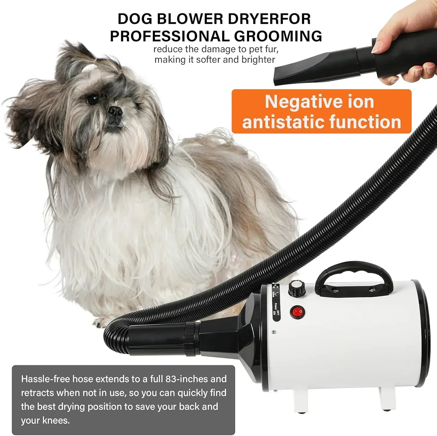 2800W Pet Hair Dryer for Dogs  - Hot Dog Press review and price