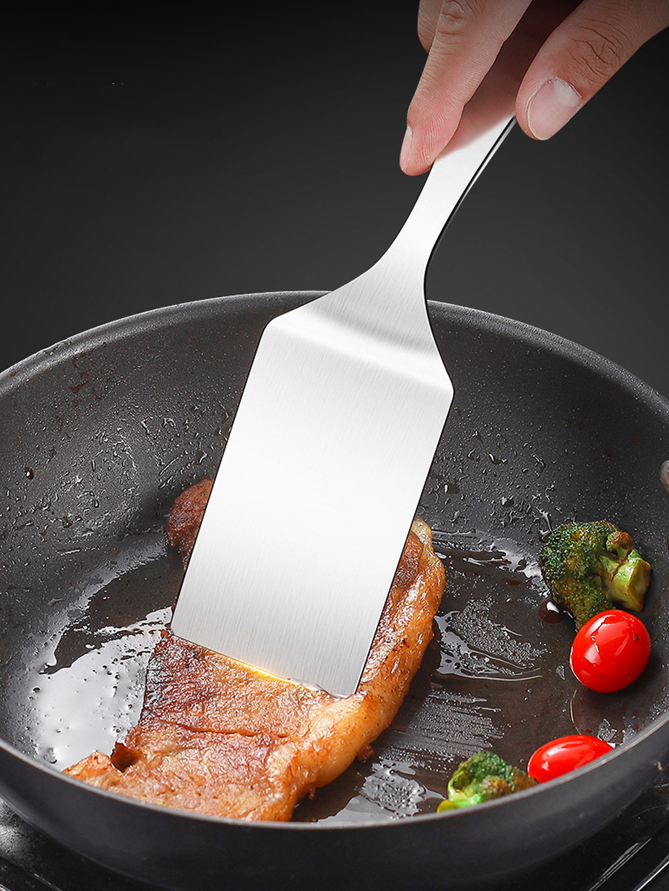 2pc/1pc Small Stainless Steel  - Okonomiyaki Spatula review and price