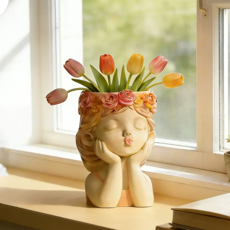 Pouting Girl With Flower Crown - Potsticker Mold review and price