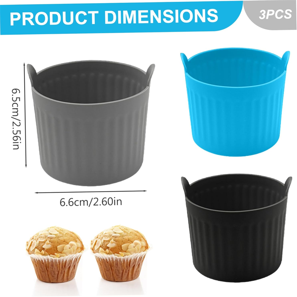 New air fryer baking cup silic - Egg Waffle Pan review and price