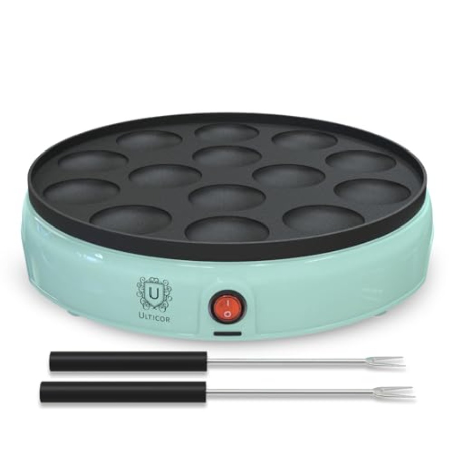 Mini Pancake Maker 14-Hole Ele - Mini Pancake Griddle review and price