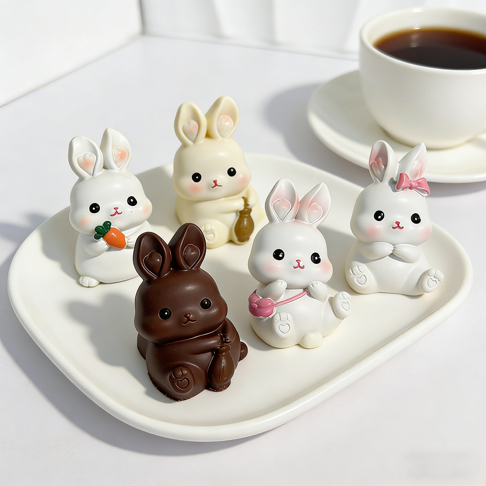 Easter Bunny Silicone Mold Cut - Bunny Cake Mold review and price