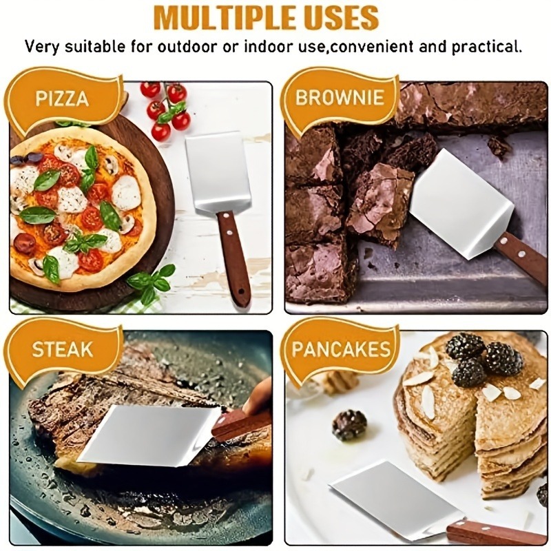 1pc, Brownie Spatula, Metal Br - Okonomiyaki Spatula review and price