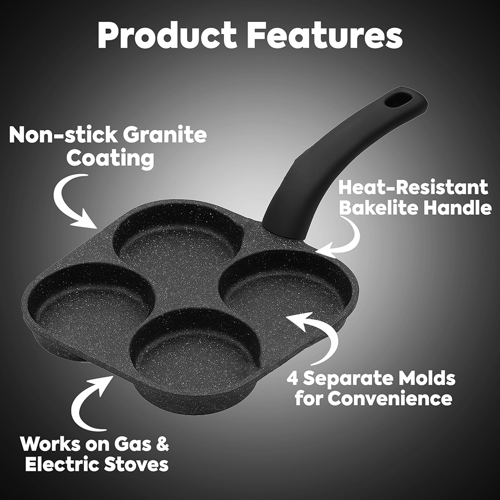Egg Frying Pan Nonstick Pancak - Mini Pancake Griddle review and price