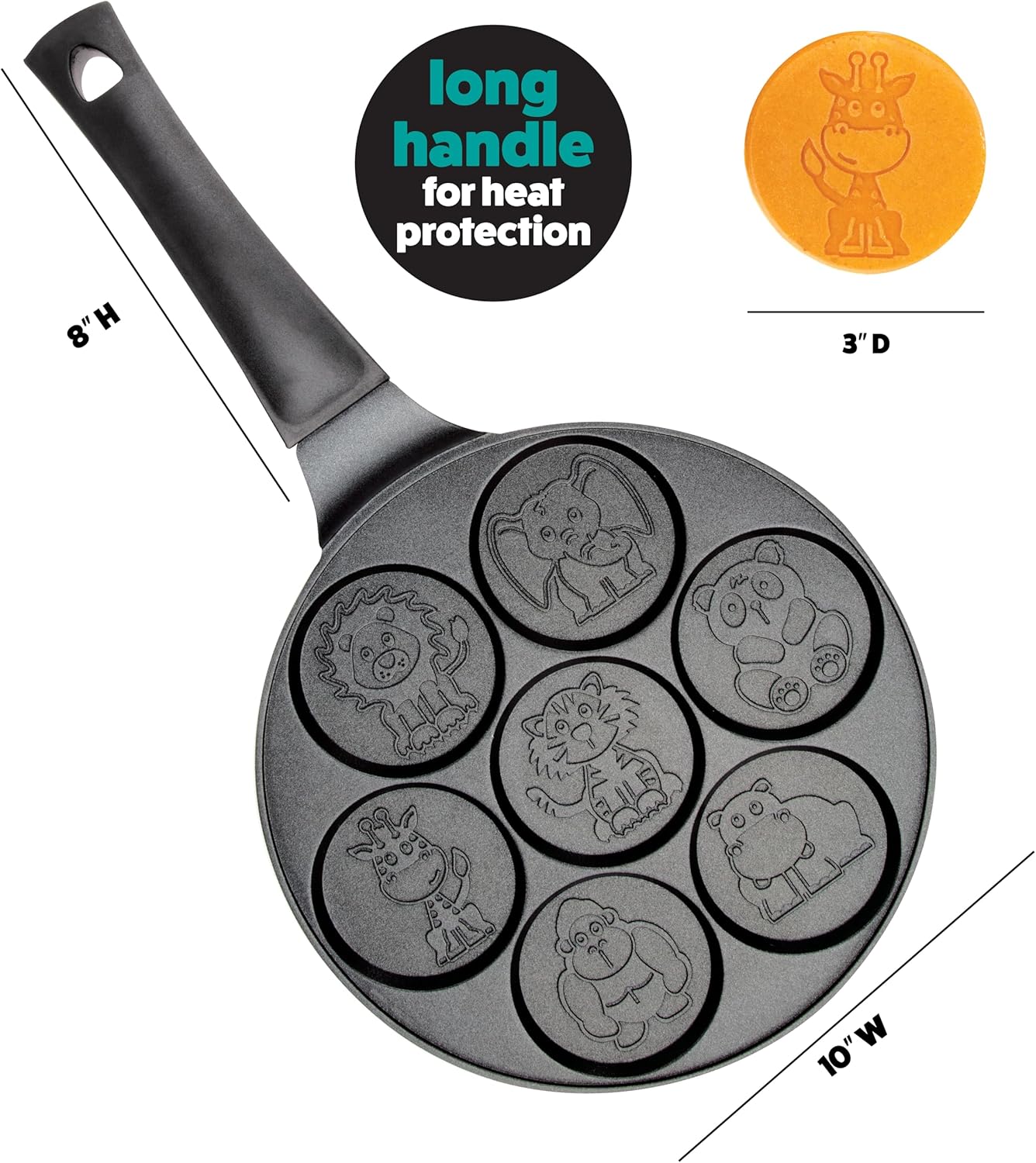 Animal Mini Pancake Pan - Make - Mini Pancake Griddle review and price