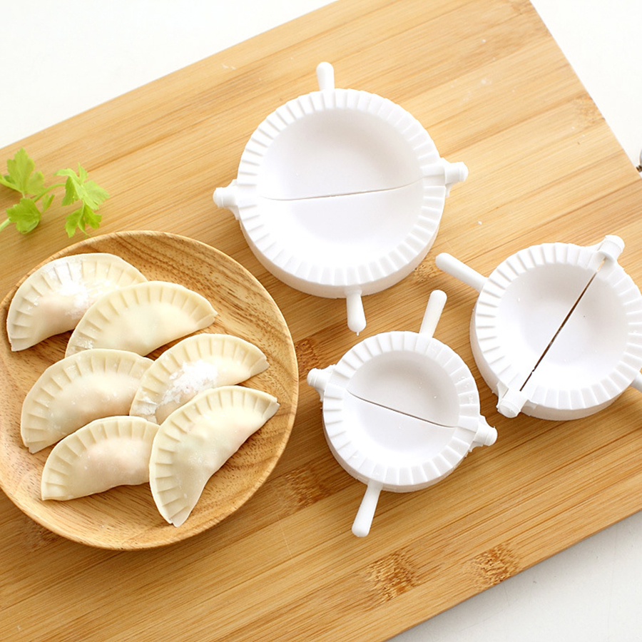 3pcs/set 7-10cm Plastic Dumpli - Dumpling Press Set review and price